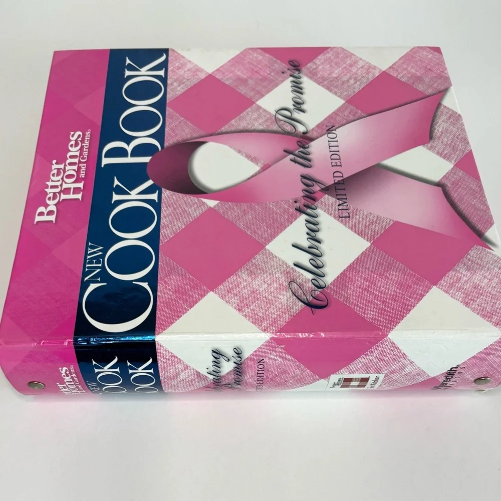 Better Homes and Gardens Celebrating the Promise Cookbook Breast Cancer